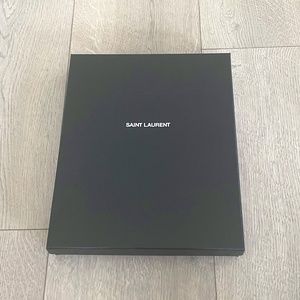 EMPTY Yves Saint Laurent Clutch Box